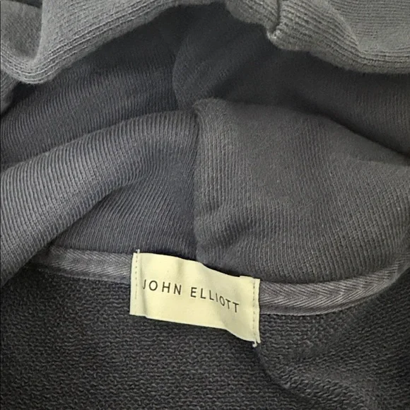 John Elliott Deep Blue Hoodie Sweater